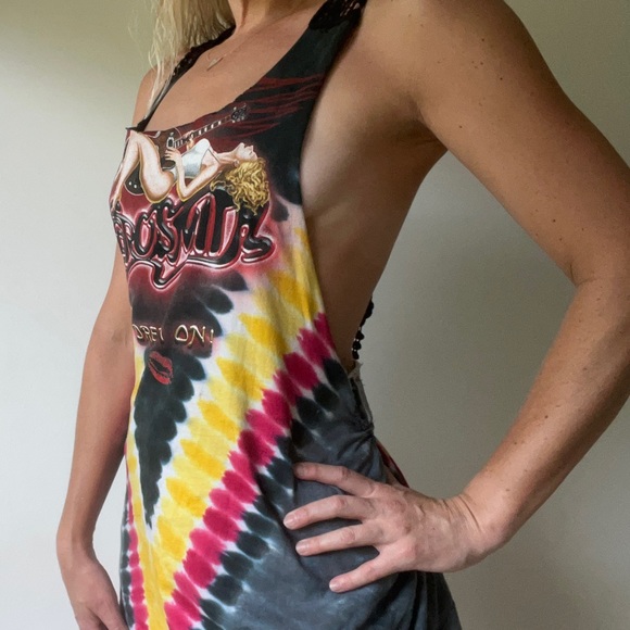 VTG Aerosmith 90s Upcycled T Shirt - Picture 4 of 6